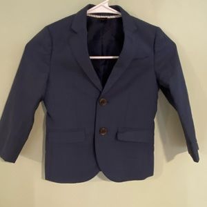 Boys new Crewcuts blazer. Navy blue. Size 4